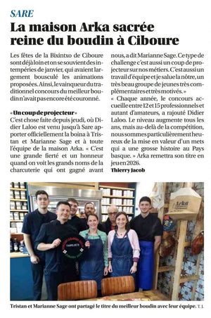 Article de presse Arka 