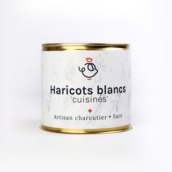 Haricots blancs cuisinés