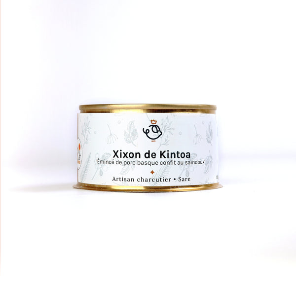 Rillette "Xixon" de porc basque Kintoa